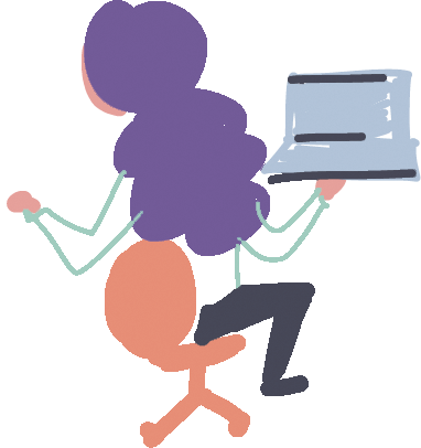 成果の翻訳を表すイラスト